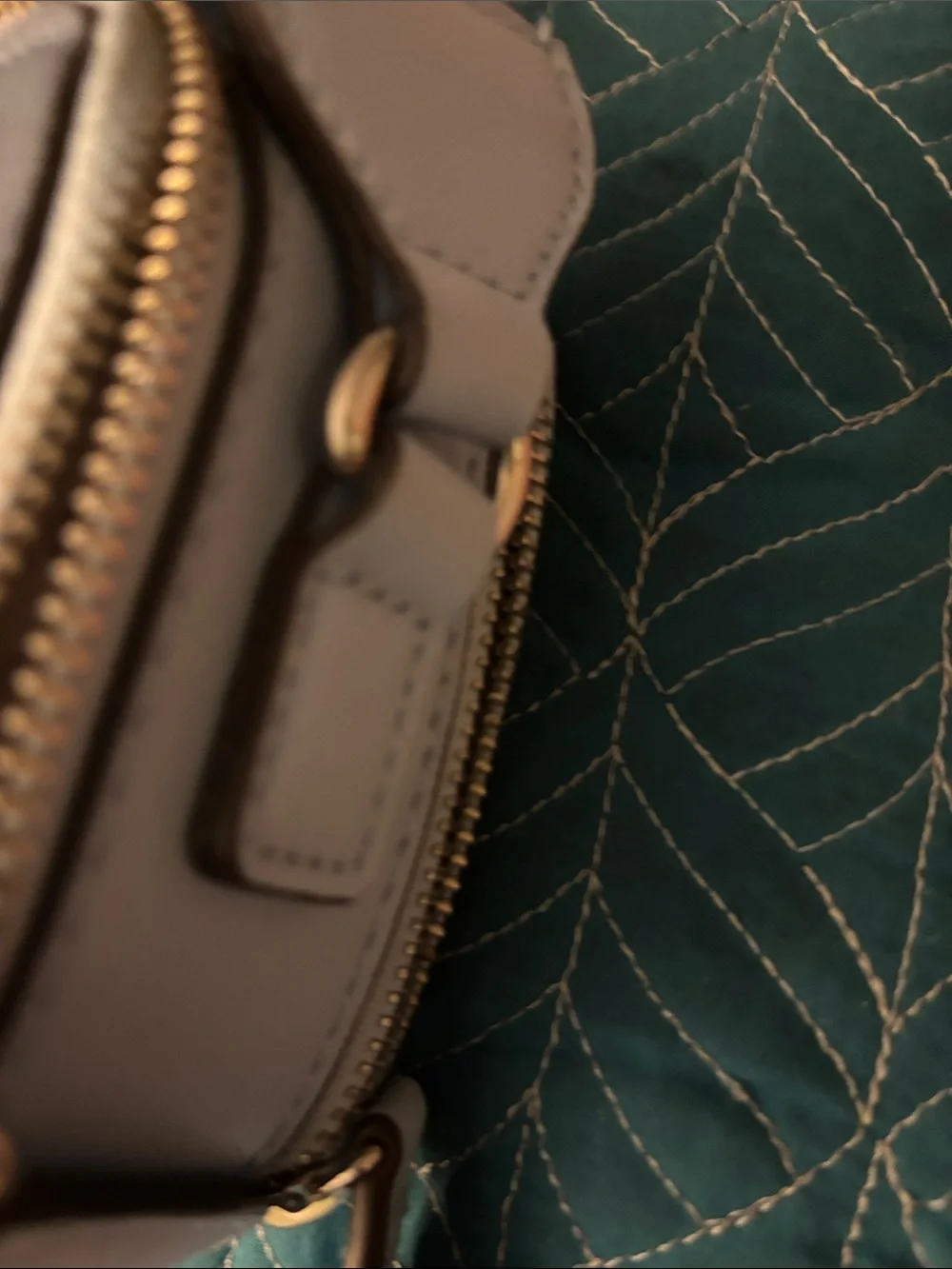 GUESS Slate Gray Saffiano Crossbody Bag with Gold Hardware